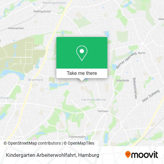 Kindergarten Arbeiterwohlfahrt map