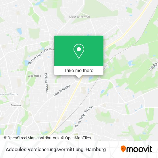 Adoculos Versicherungsvermittlung map