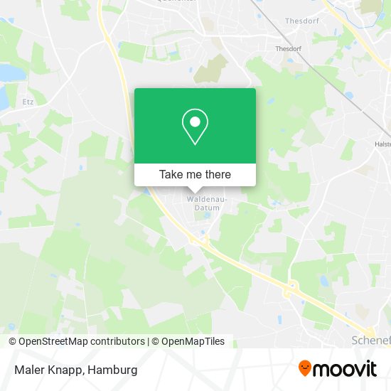 Maler Knapp map