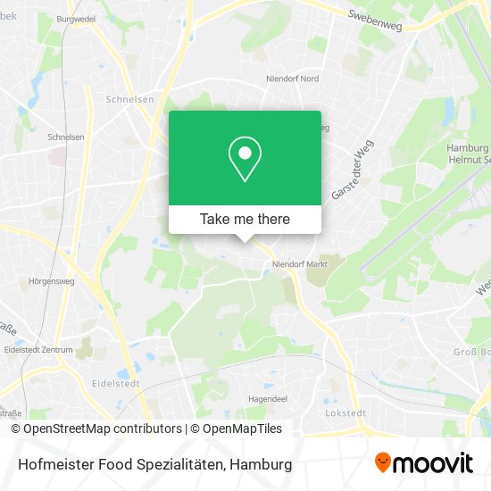 Hofmeister Food Spezialitäten map