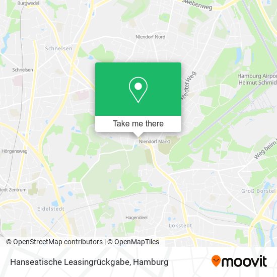 Карта Hanseatische Leasingrückgabe