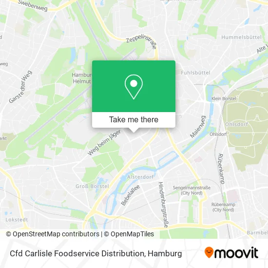Карта Cfd Carlisle Foodservice Distribution