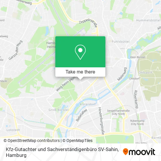 Kfz-Gutachter und Sachverständigenbüro SV-Sahin map