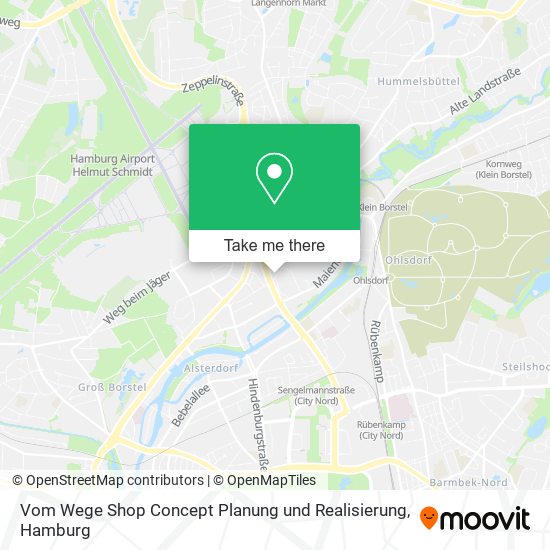 Карта Vom Wege Shop Concept Planung und Realisierung