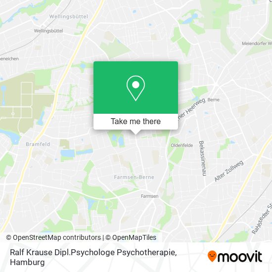 Ralf Krause Dipl.Psychologe Psychotherapie map