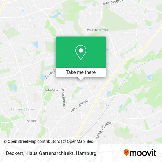 Deckert, Klaus Gartenarchitekt map