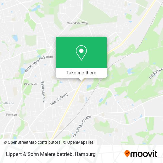 Lippert & Sohn Malereibetrieb map