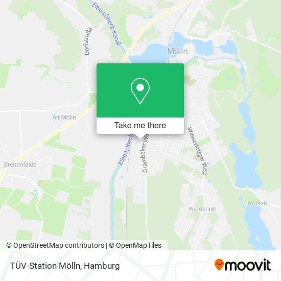 TÜV-Station Mölln map