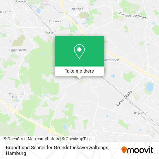 Brandt und Schneider Grundstücksverwaltungs map