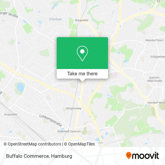 Buffalo Commerce map