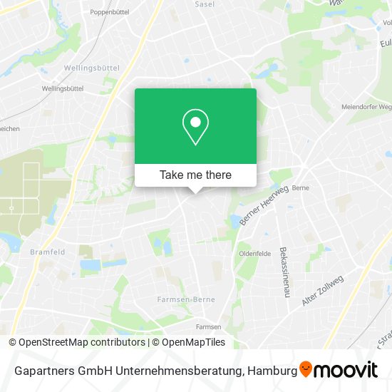 Gapartners GmbH Unternehmensberatung map