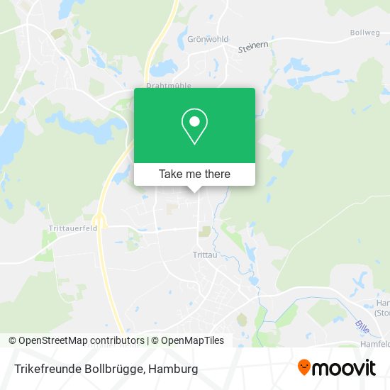 Trikefreunde Bollbrügge map