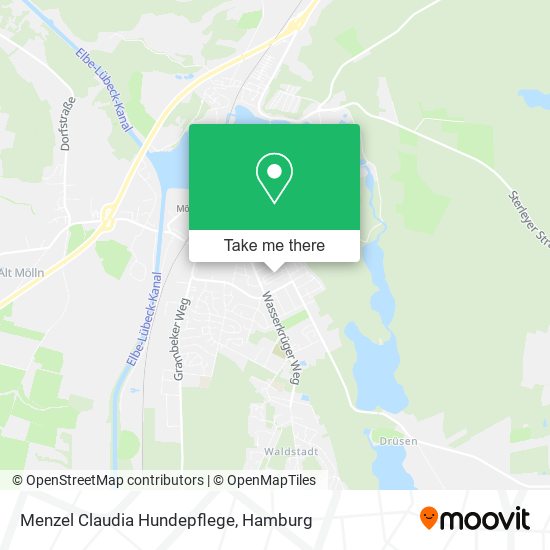 Menzel Claudia Hundepflege map