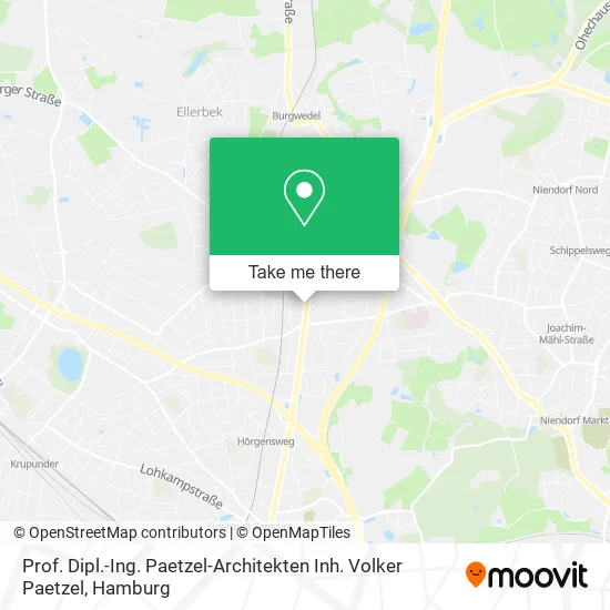 Карта Prof. Dipl.-Ing. Paetzel-Architekten Inh. Volker Paetzel