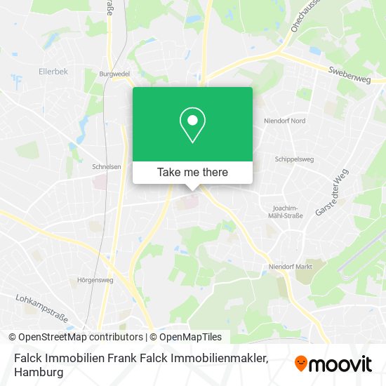 Карта Falck Immobilien Frank Falck Immobilienmakler