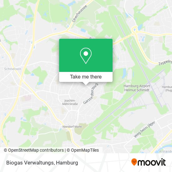 Biogas Verwaltungs map