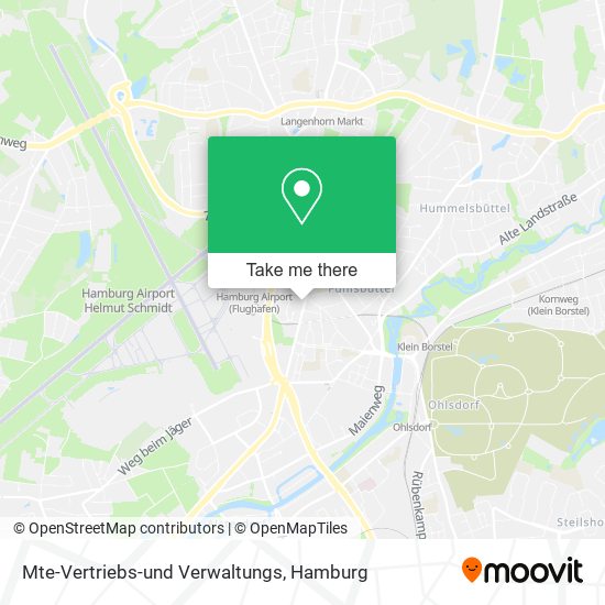 Mte-Vertriebs-und Verwaltungs map