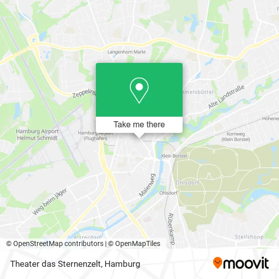 Карта Theater das Sternenzelt