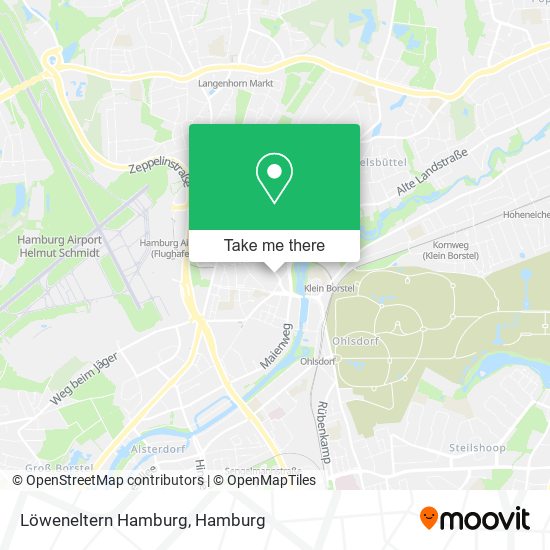 Löweneltern Hamburg map