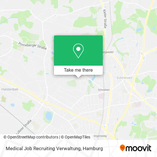 Карта Medical Job Recruiting Verwaltung