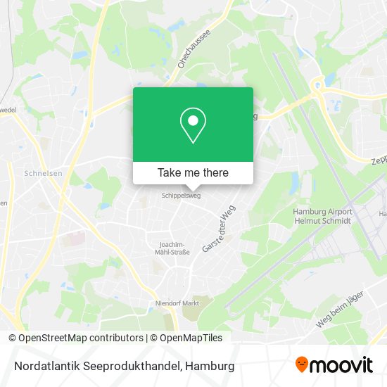 Nordatlantik Seeprodukthandel map