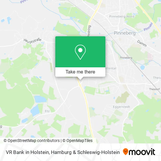 Карта VR Bank in Holstein