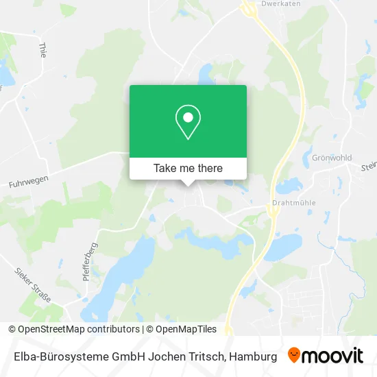 Карта Elba-Bürosysteme GmbH Jochen Tritsch
