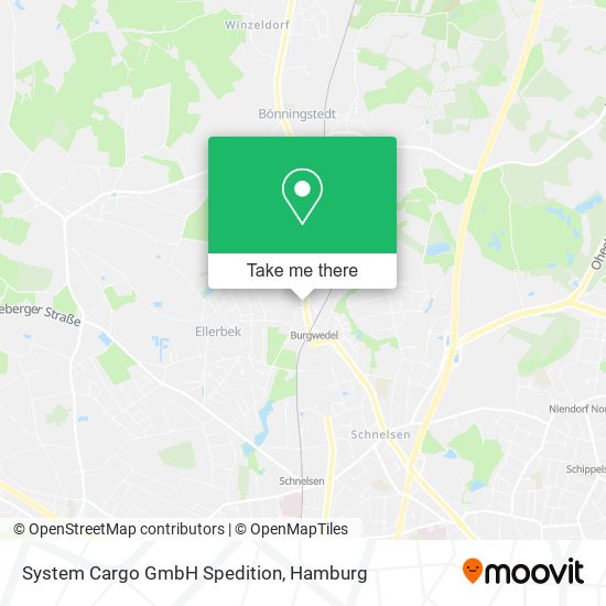 System Cargo GmbH Spedition map