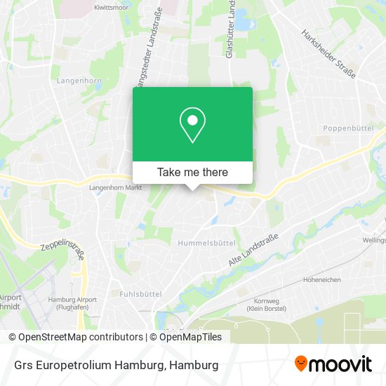 Grs Europetrolium Hamburg map