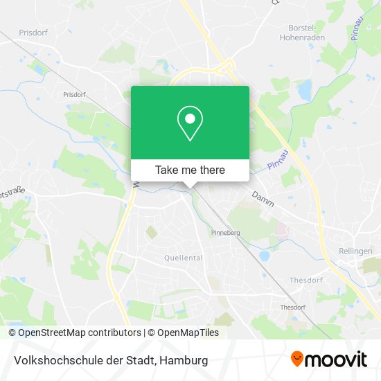 Volkshochschule der Stadt map