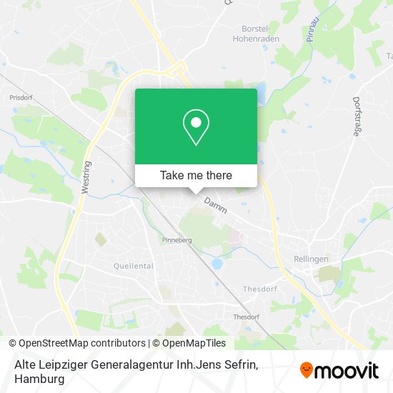 Alte Leipziger Generalagentur Inh.Jens Sefrin map