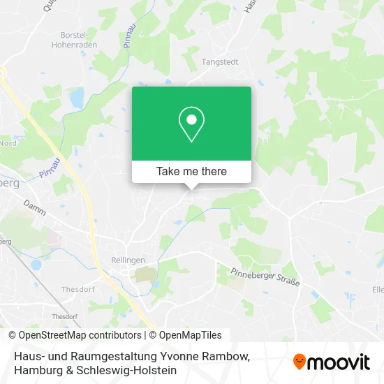 Карта Haus- und Raumgestaltung Yvonne Rambow