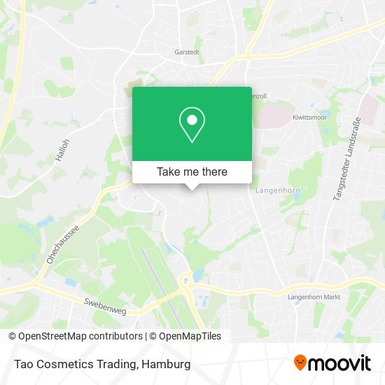 Tao Cosmetics Trading map