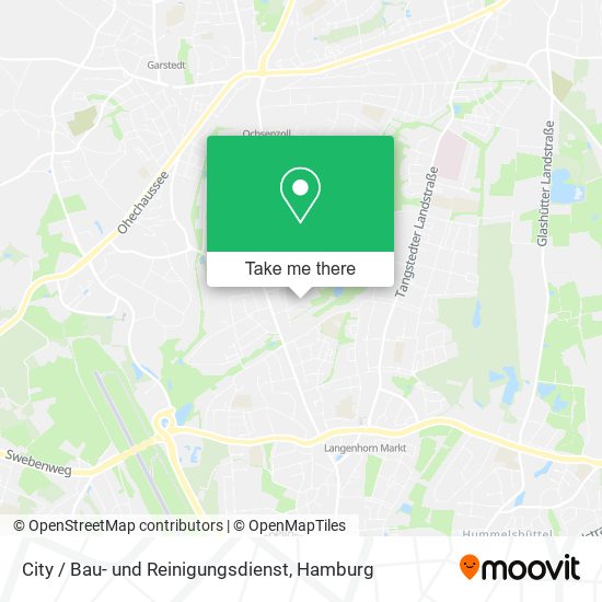 Карта City / Bau- und Reinigungsdienst