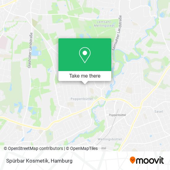 Spürbar Kosmetik map