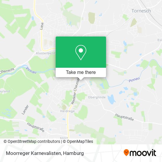 Moorreger Karnevalisten map