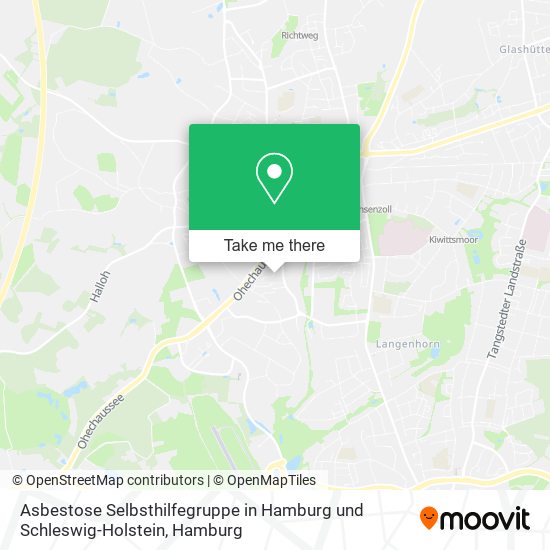 Asbestose Selbsthilfegruppe in Hamburg und Schleswig-Holstein map
