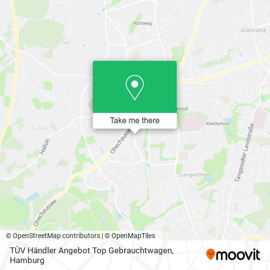 TÜV Händler Angebot Top Gebrauchtwagen map