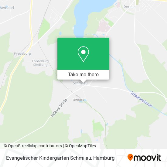 Evangelischer Kindergarten Schmilau map