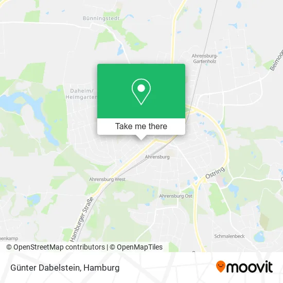 Карта Günter Dabelstein