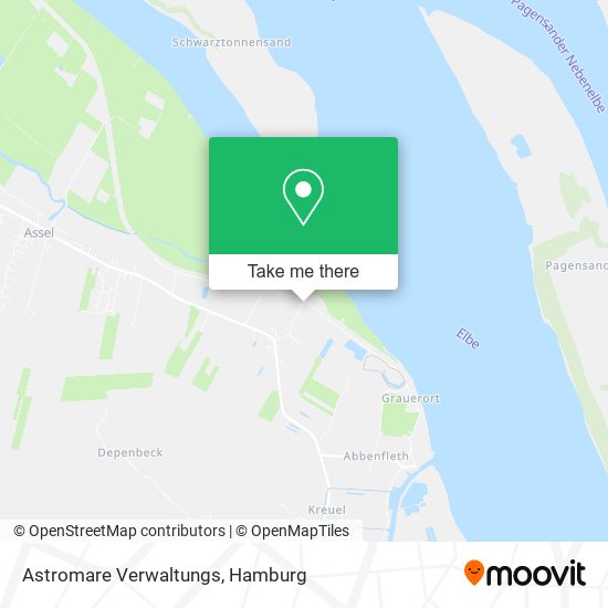 Astromare Verwaltungs map