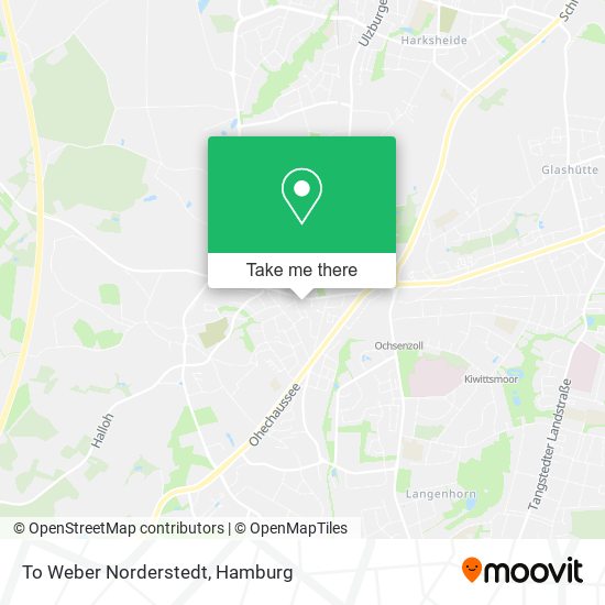 To Weber Norderstedt map