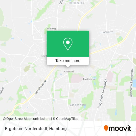 Ergoteam Norderstedt map