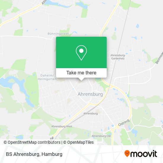 BS Ahrensburg map