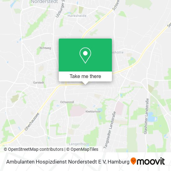 Ambulanten Hospizdienst Norderstedt E V map