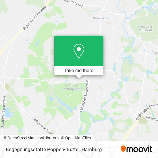 Begegnungsstätte Poppen- Büttel map