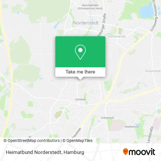 Карта Heimatbund Norderstedt