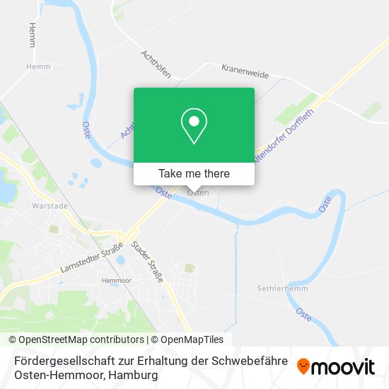 Fördergesellschaft zur Erhaltung der Schwebefähre Osten-Hemmoor map