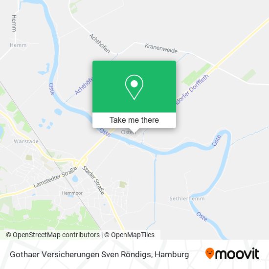 Gothaer Versicherungen Sven Röndigs map