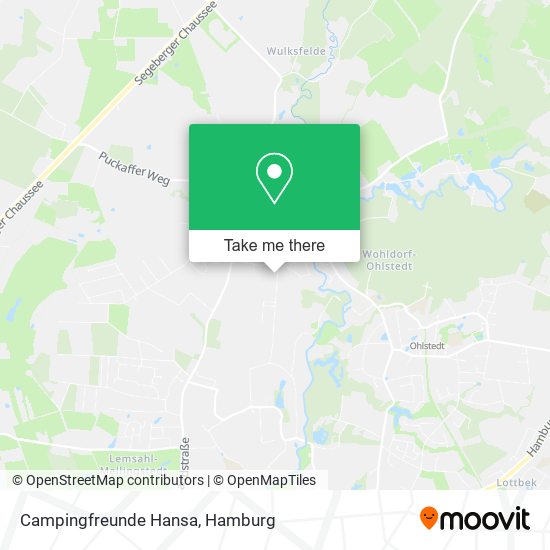 Карта Campingfreunde Hansa
